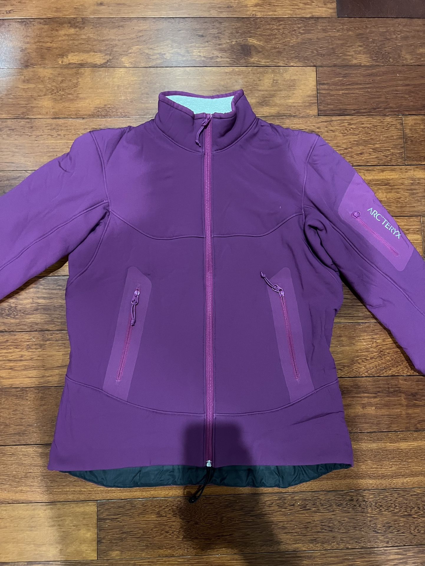 Arc’teryx Hyllus Softshell Polartec Jacket Purple Sz. M
