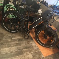 Huge New Year Sale Senada Herald Plus 30+ Mph And 80 Mile Range W/1000 watt + Best In Class 95 NewtonmtrsTorque, Hybrid Between Reg Top Tube + PS Thru