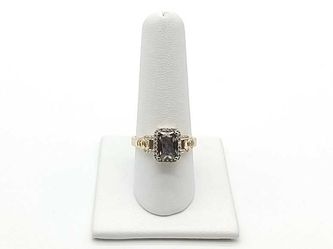 0.64 Dwt Cubic Zirconium 3.2 Grams Yellow Gold 18k Size 9.5 Jg1025ozxmia
