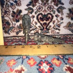 Pair Of Bronze Antique Furniture Leg Ormulu 