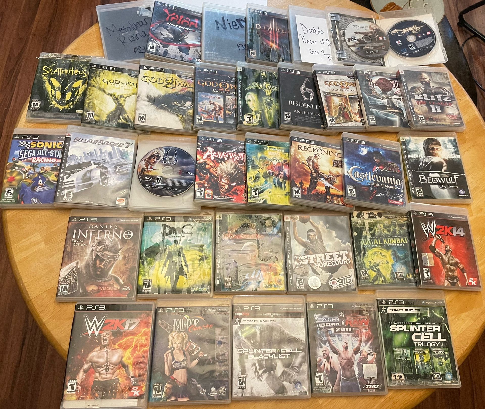 Assorted PS3 Games