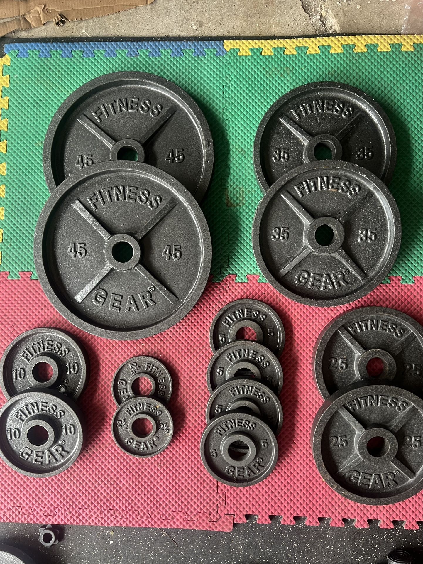 2 Inch Olympic Full Weight Set