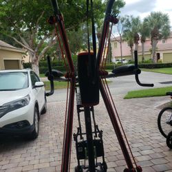 X factor Multi gym: Pull Up Bar, Dip Station, and Resistance Bands