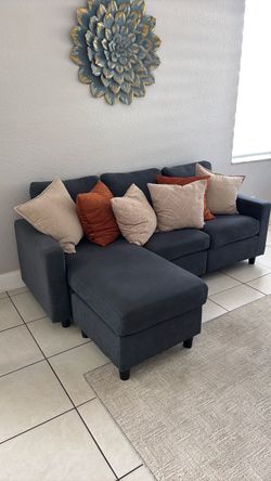 Dark Gray Sectional Sofa