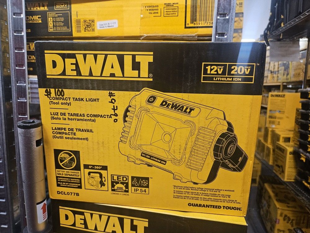 Dewalt 20v Max Compact Task Light