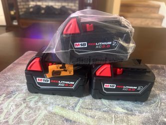 Milwaukee M18 XC5.0 Batteries.  $60 each