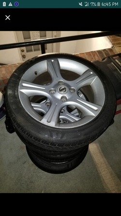 Se r rims 17s w tires 4by114
