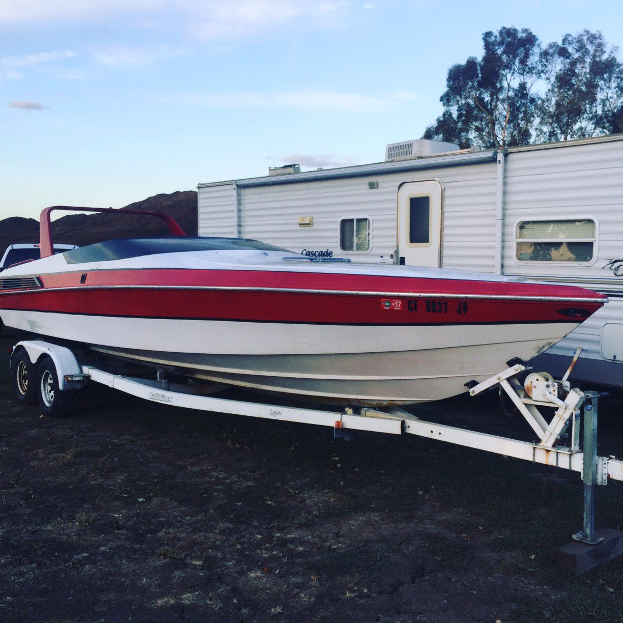 28 foot scarab 502 with blower