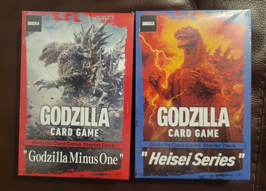 Godzilla playing cards