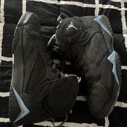 Jordan’s 7s Blue N Black 🔥…