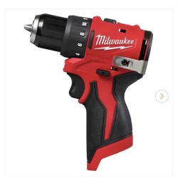 Milwaukee M12 12V Lithium-Ion Subcompact Brushless Cordless 3/8 in. Drill Driver (Tool-Only)