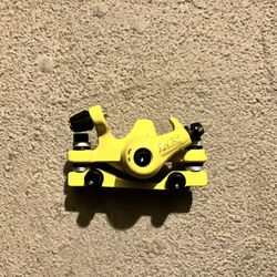 Bike mechanical disk brake caliper and hardware