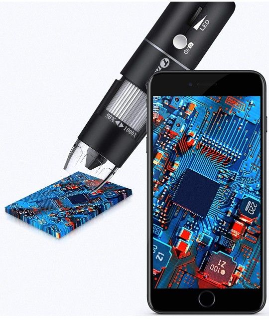 magic zoom microscope camera