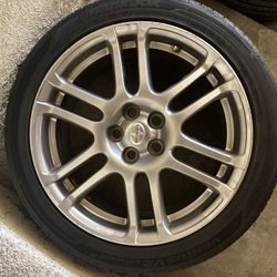 OEM 17” Scion tC Wheels w/ Tires 215 45r 17 (Set of 4)