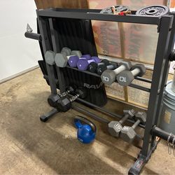 50 cent/lbs Dumbbells and Plates