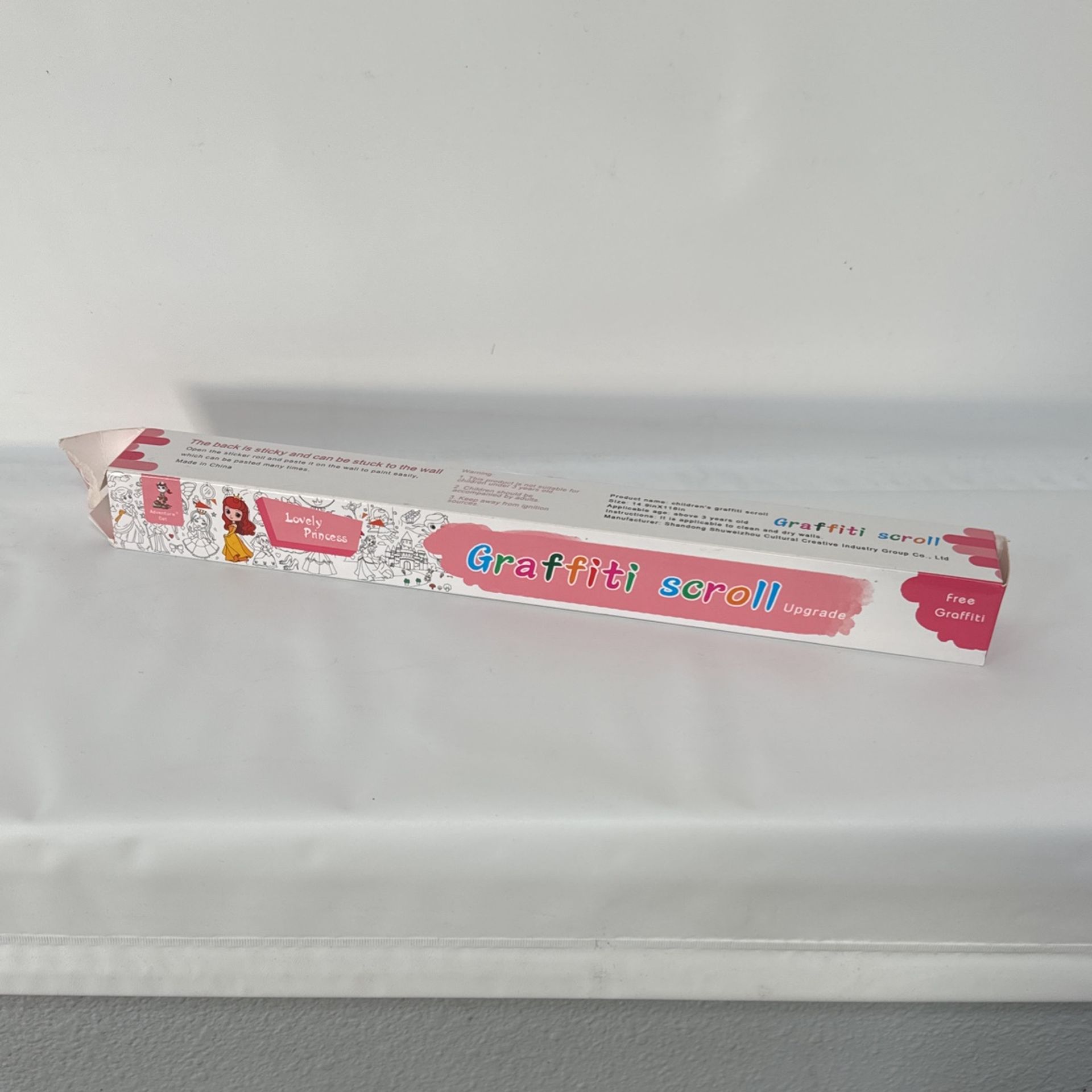 For Children - 300x30cm, Sticky DIY Painting Coloring Paper Roll, 