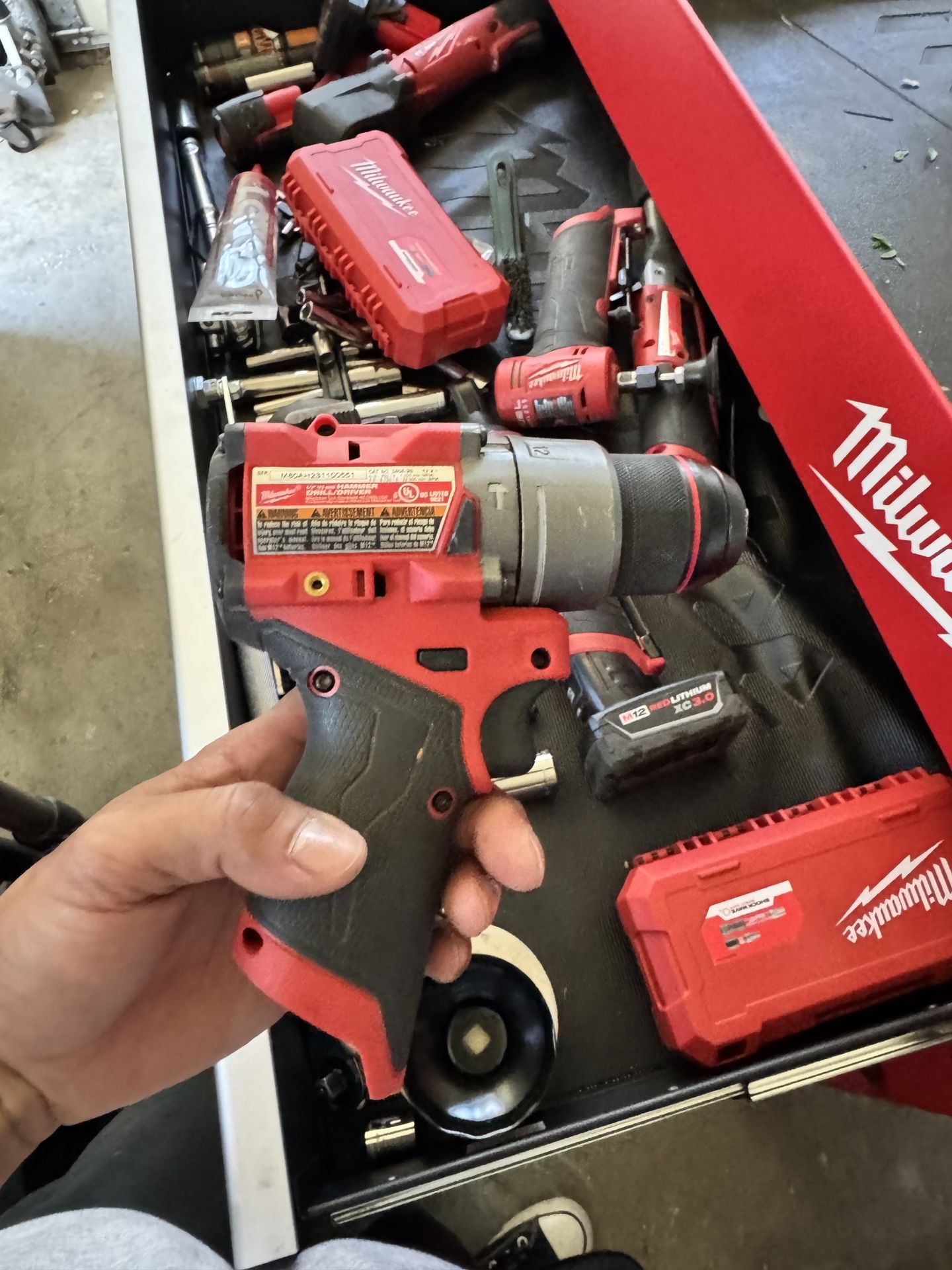 M12 Milwaukee Hammer Drill