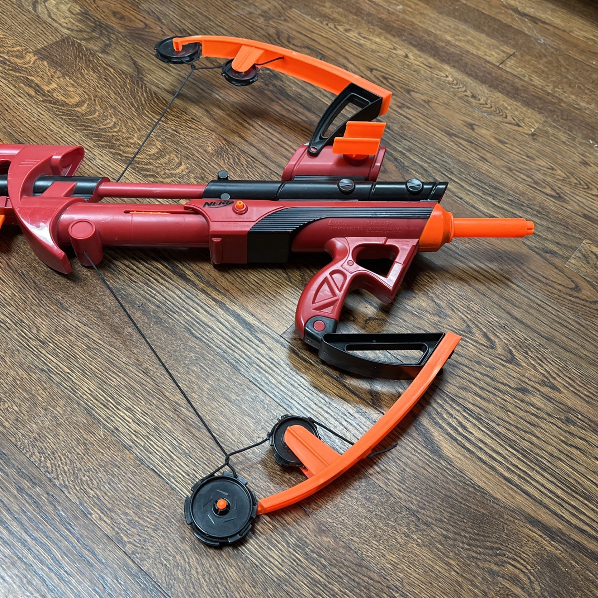 NERF Big Bad Bow (No Arrows) Nerf N-Strike Blasters Red Orange
