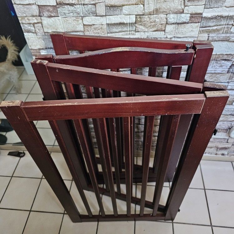 Wooden Pet Gate