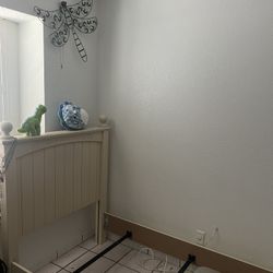 2 Ashley Furniture Twin Bed, Solid Wood 