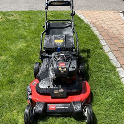 Holliston, MA TimeMaster 30 in. Briggs & Stratton Personal Pace Self-Propelled Walk-Behind Gas Lawn Mower with Spin-Stop Used For Only 1 Season