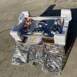 New GE Profile 36” Stainless Steel Natural (Gas) 5 Burners Cooktop 