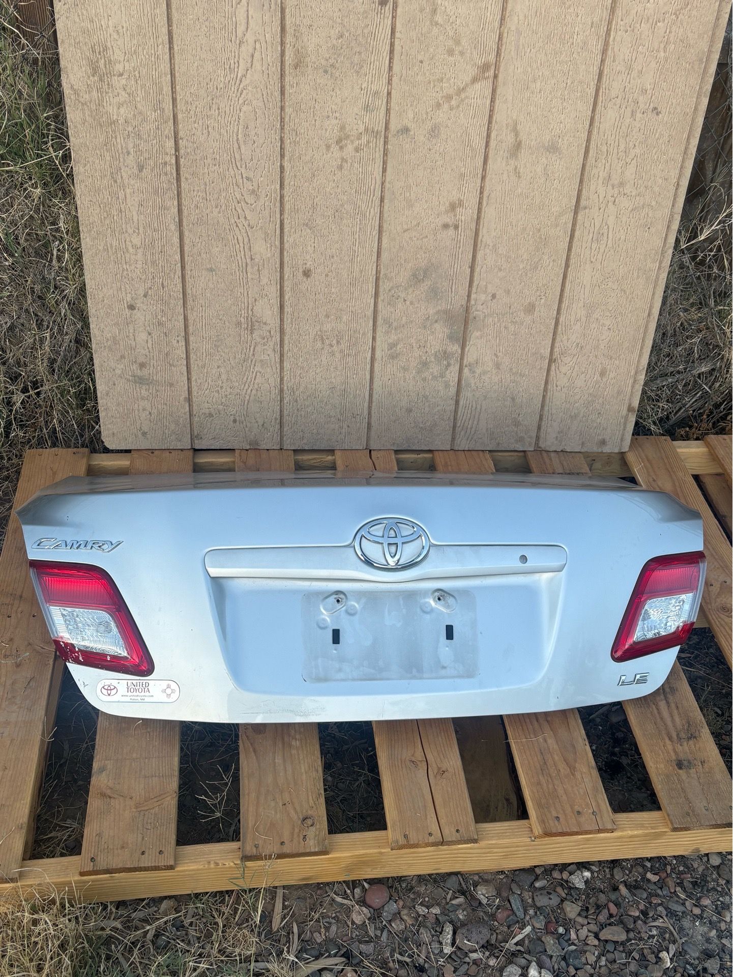Toyota camry trunk