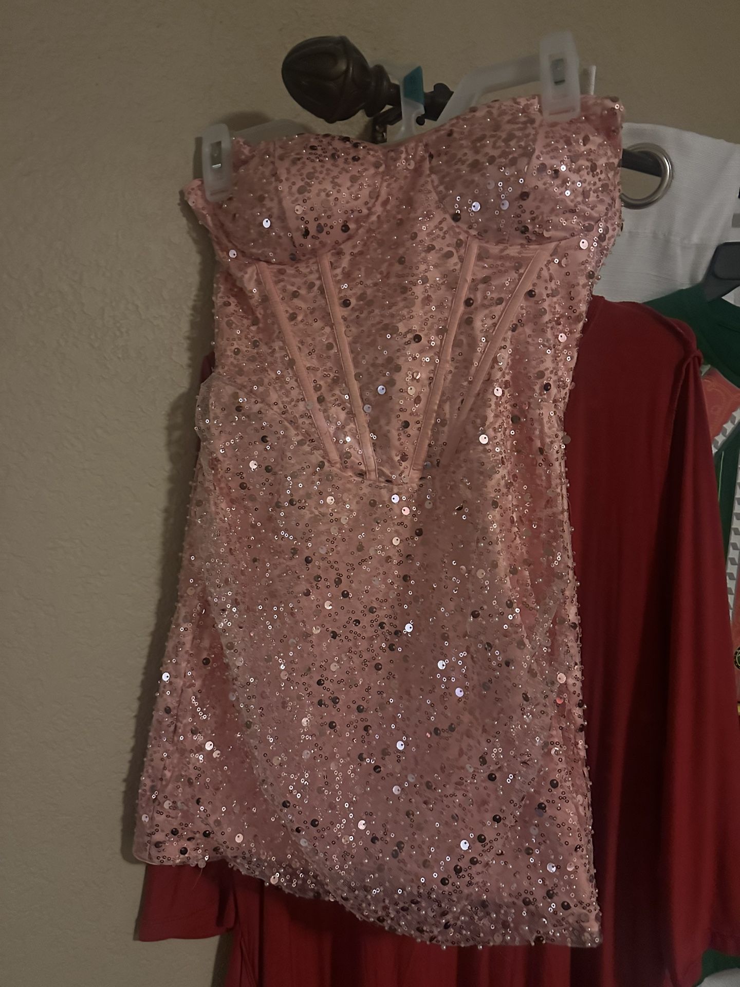 Pink Sparkly Dress