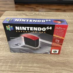 Original Nintendo 64 (N64) Expansion Pak CIB