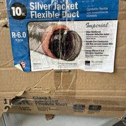 20-ft of IMPERIAL 10.0-in x Polyester Insulated Flexible Duct 6.0 - R 