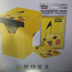 Pokemon Pikachu Deck Protector Sleeves