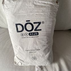 DOZ 💯 Organic Cotton Sheet Set_Sz:FULL