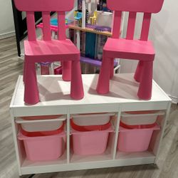 IKEA You Chest And Chairs 