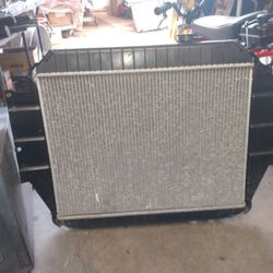 New Aluminum Radiator For F Series Ford Truck Never Had Water In It $75