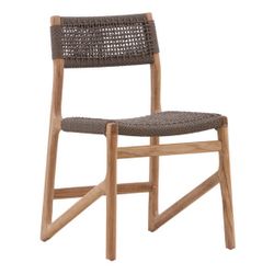 New outdoor dining chairs, free delivery ✅ modern solid wood dining chair, teakwood outdoor chairs