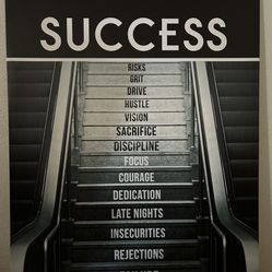 Success Canvas Print (36x48)