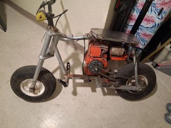 Bike run off gas