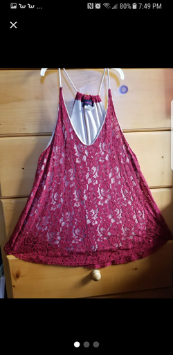 Lace top size Xl