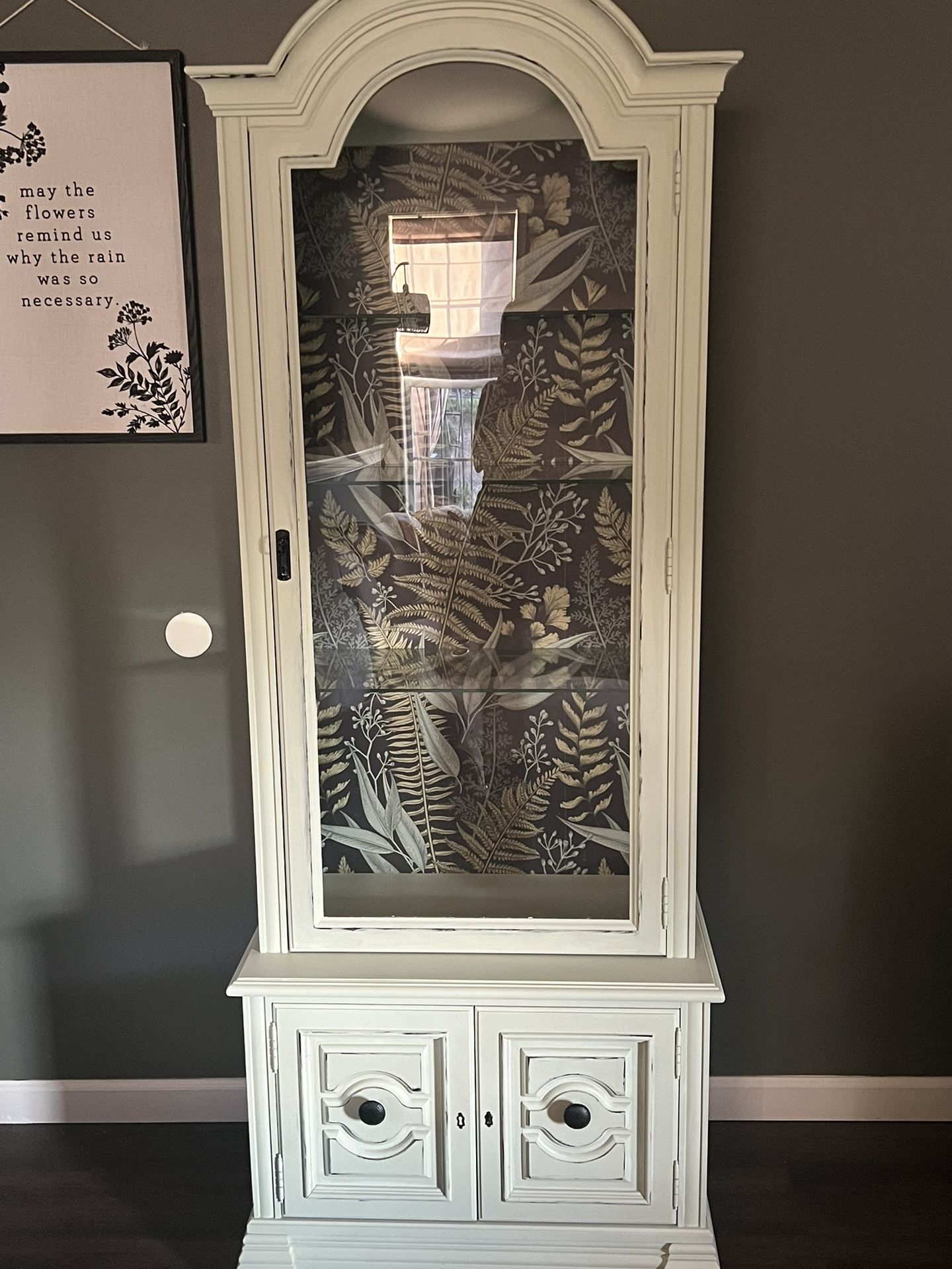 Lighted Curio cabinet 