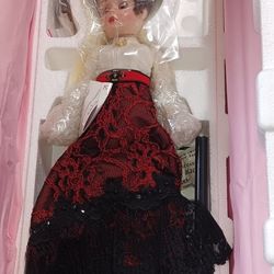 Coca-Cola Victorian Girl Porcelain Doll