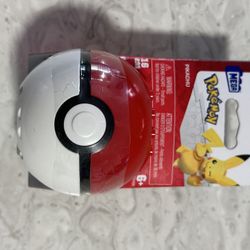 ⚡ Pokémon Pikachu Poké Ball Mega Construx Mini Build Set – New
