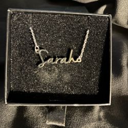 Name Necklace- Sarah