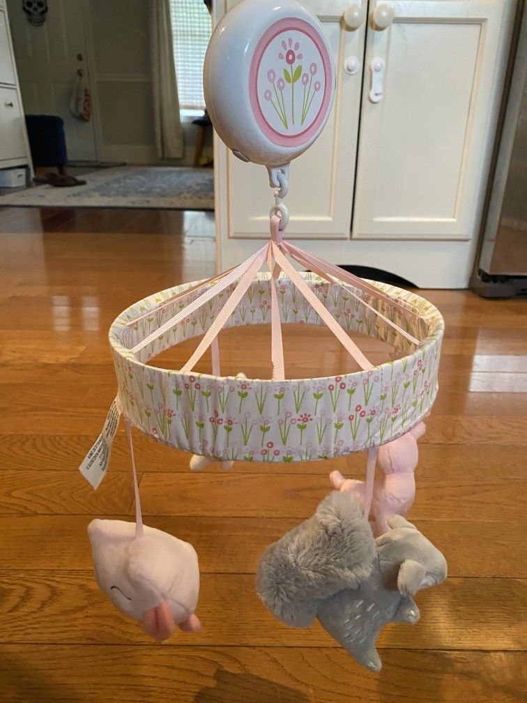Cloud Island Crib Mobile - Music + White Noise