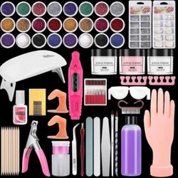 Acrylic nail complete set, new