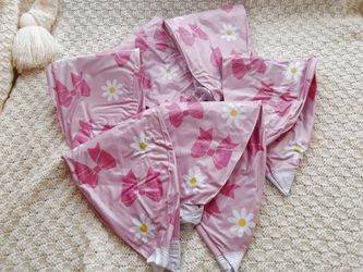 6 Pcs Pink Bow Beach Ball Bulk