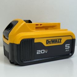  Brand New DeWalt 20V MAX Premium Lithium-Ion 5.0Ah Battery Pack