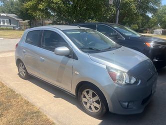 2014 Mitsubishi Mirage silver