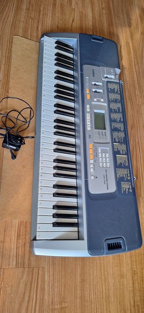 Casio Eletric Keyboard Keys Lighting System