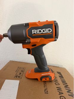 RIDGID 18V Brushless Cordless 4-Mode 1/2 in. High-Torque Impact Wrench (Tool Only) $180 NEW PRICE IS FIRM