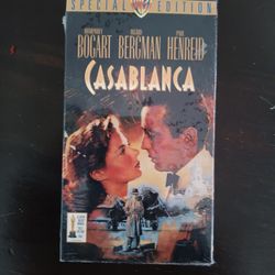 Vhs Casablanca Great Movie 
